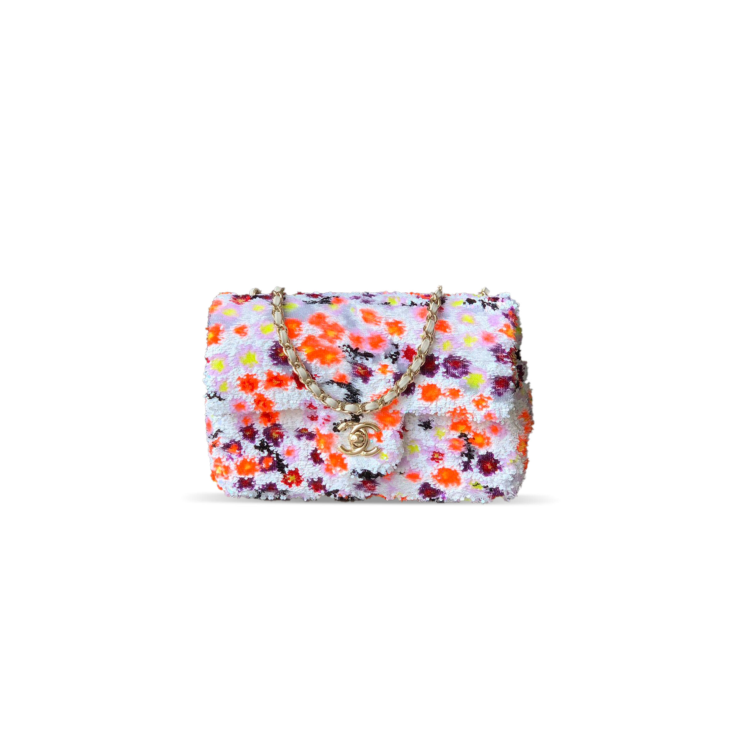 CHANEL SMALL MINI FLAP BAG AS4561 (21*14*8cm)